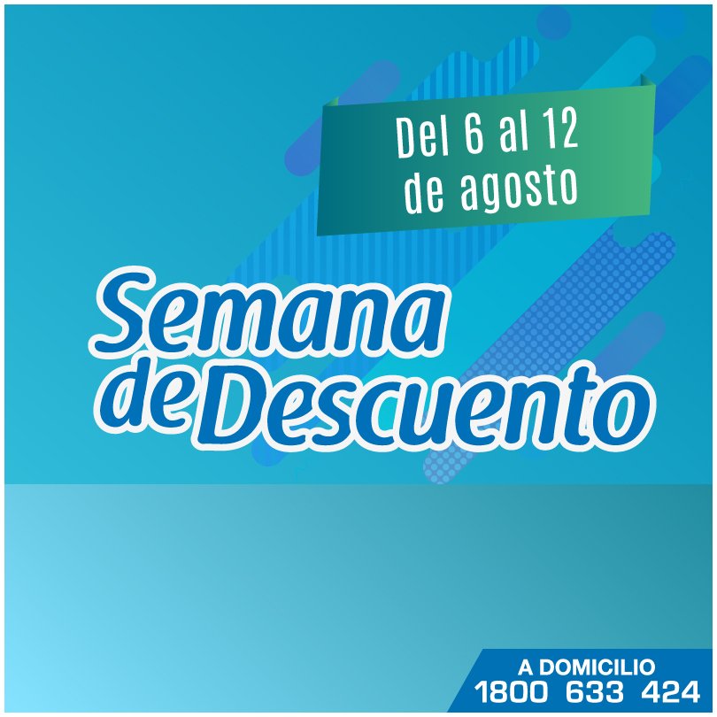 MedicityEc's tweet photo. Aprovecha nuestra #SemanaDeDescuento del 6 al 12 de agosto 2018. Adquiere tus productos favoritos de estas marcas a un gran precio: Fuente Natural, Mishá, Muxelix, Ton Was, Unilever, Zaimella. https://t.co/x1oenj0JpN