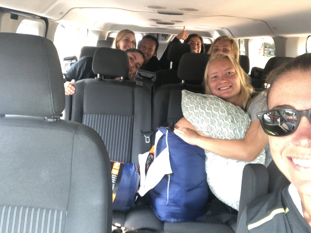 Kat_Mertz's tweet photo. Poor freshmen got stuck with the HC... 🤣 #shortendofthestick #headcoachproblems #timetobond https://t.co/61mJpdNydF