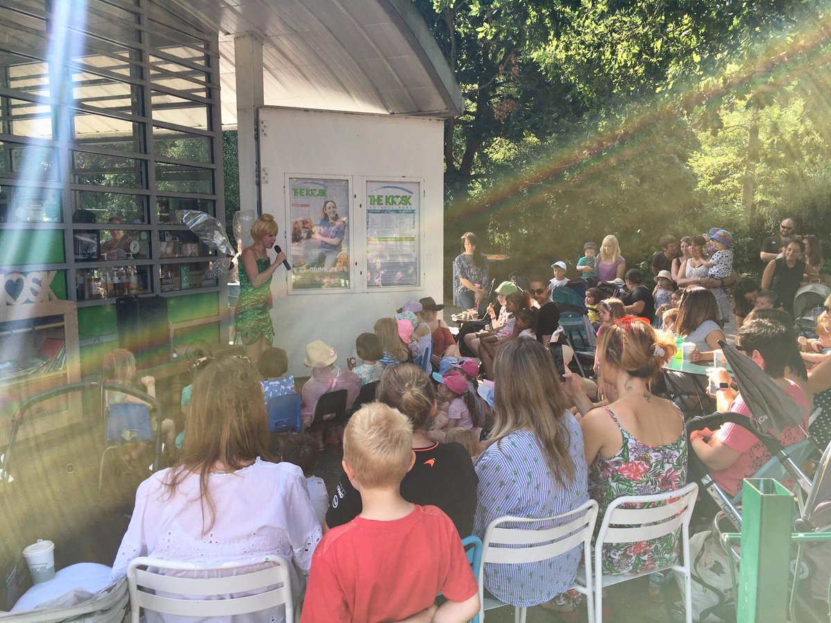 'Fairy Tink' had a magical morning at @KioskAtThePark with many little ones today. Spreading fun &amp; laughter with lots of singing, dancing, games &amp; stories! 
Do share any photos you have with us, we'd love to see them :)
#childrensentertainers #magicalmoments #ibelieveinfairies