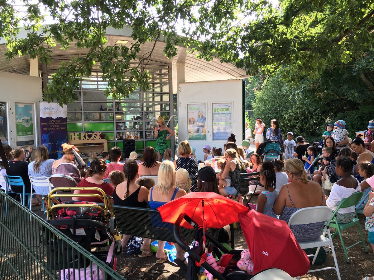 PartytimeEnts's tweet photo. 'Fairy Tink' had a magical morning at @KioskAtThePark with many little ones today. Spreading fun &amp; laughter with lots of singing, dancing, games &amp; stories! 
Do share any photos you have with us, we'd love to see them :)
#childrensentertainers #magicalmoments #ibelieveinfairies https://t.co/HrPHF8wVH6