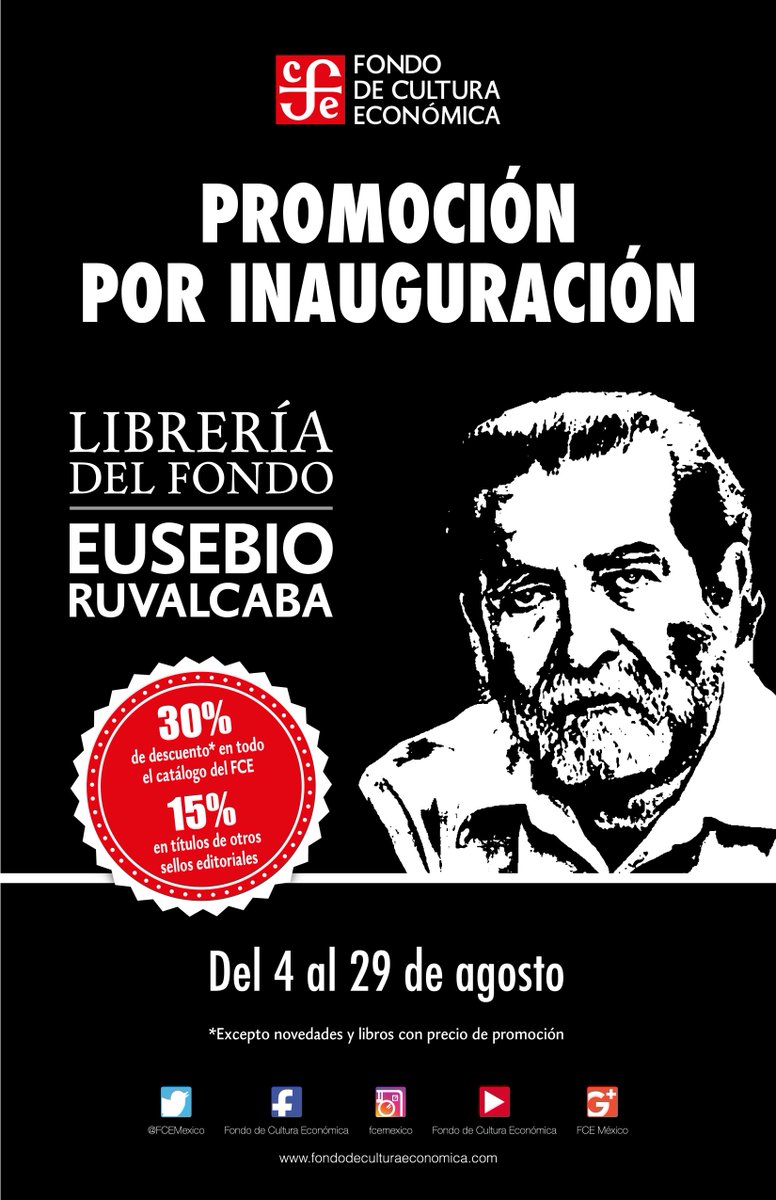 FCEMexico's tweet image. Ven a conocer la #LibreríaEusebioRuvalcaba, recién inaugurada en el @farodeoriente, ¡y aprovecha los descuentos!
