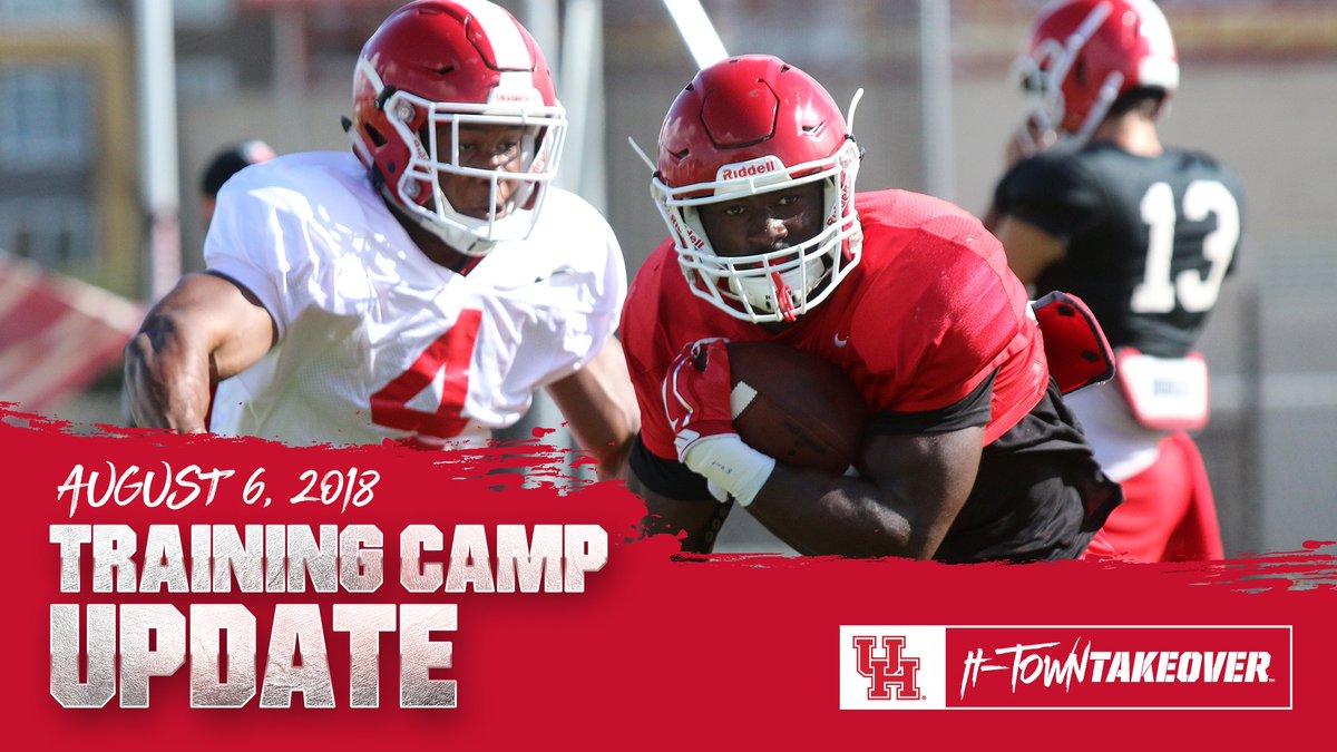 UHCougarFB's tweet image. Check out the photo gallery from Practice 4⃣ of #HTownTakover Training Camp as we highlight the 2018 running backs.

📸: facebook.com/pg/HoustonCoug…