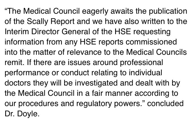 Medical Council (@medcouncilirl) on Twitter photo Statement from President of the Medical Council, Dr Rita Doyle <a href="/ritakj/">Rita Doyle</a> re Cervical Check. Statement from President of the Medical Council, Dr Rita Doyle <a href="/ritakj/">Rita Doyle</a> re Cervical Check.