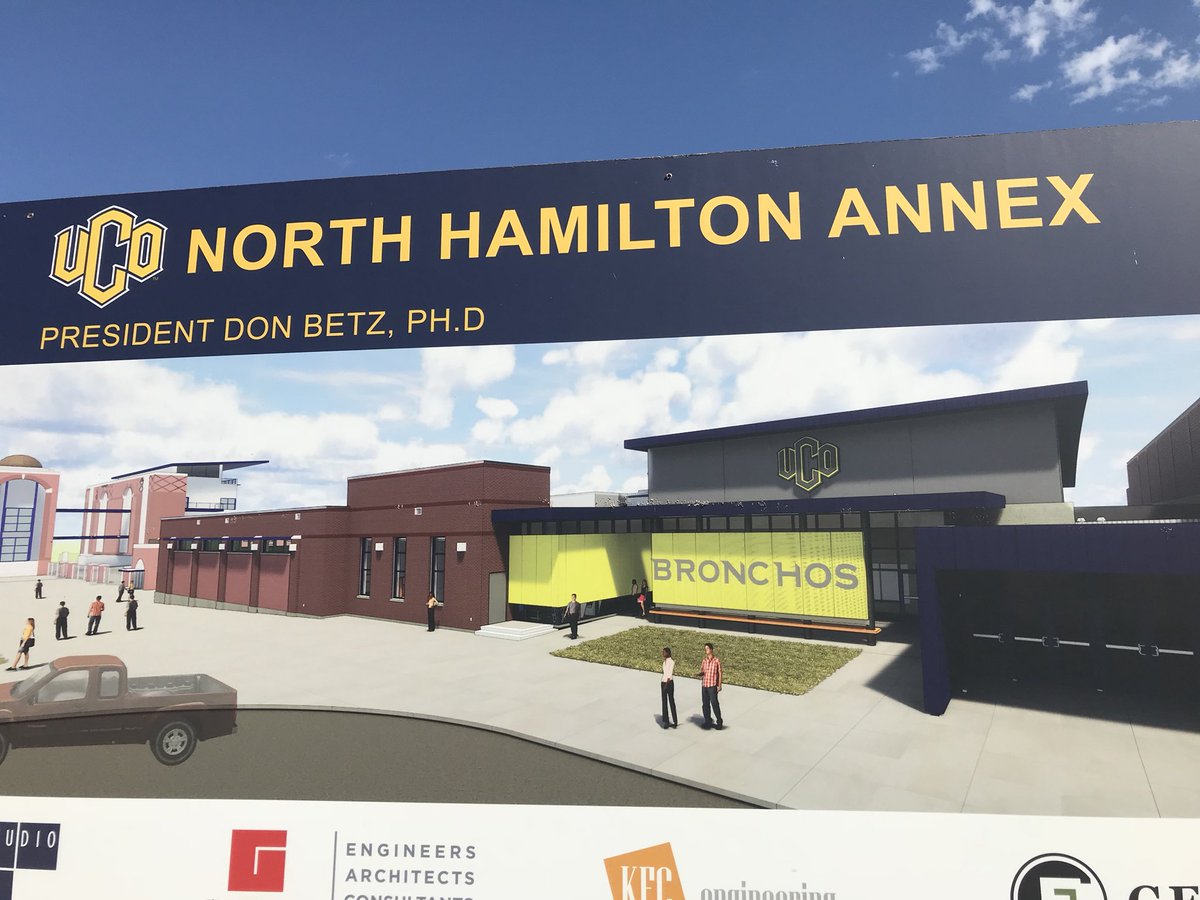 UcoWrestling's tweet photo. Where many Bronchos have earned their Championships! Historic Hamilton is ready for a new look! @UcoWrestling @ucoathletics https://t.co/Dkz5w3yOtR