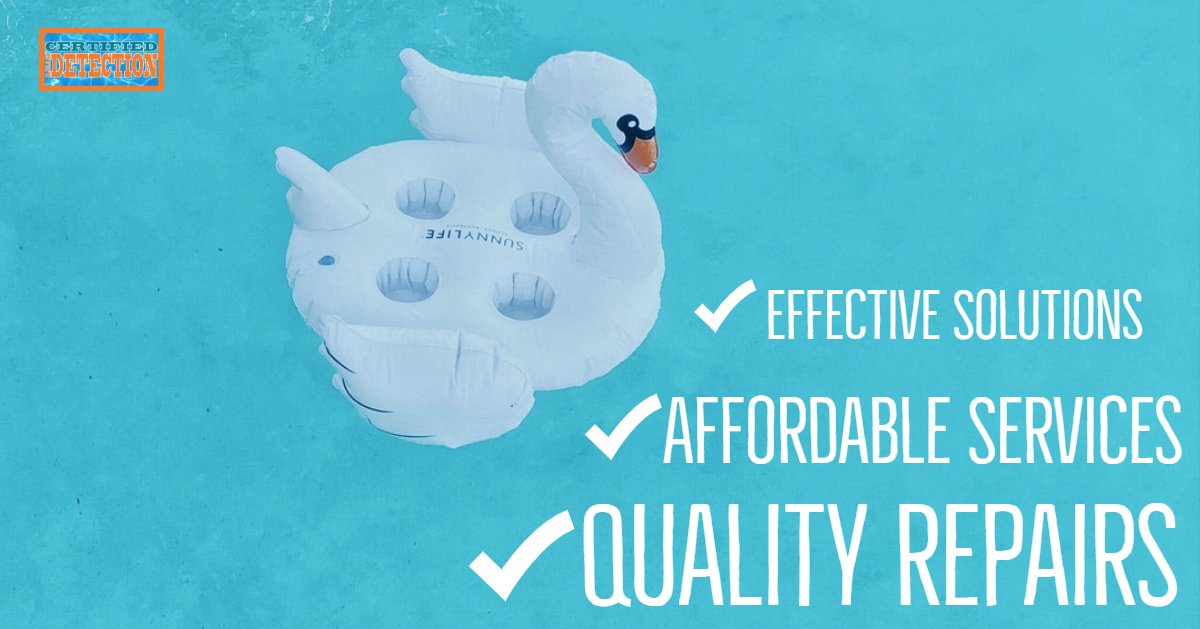 CertifiedLeak's tweet image. Did you know, 90% of #poolleaks are minor and can be patched using underwater sealants and epoxies? We provide effective solutions at the most affordable prices. Call us for quality, low-cost #swimmingpoolrepair. 
certifiedleakdetection.com/faq/
#poolleakrepair #spaleak #leakingfountain