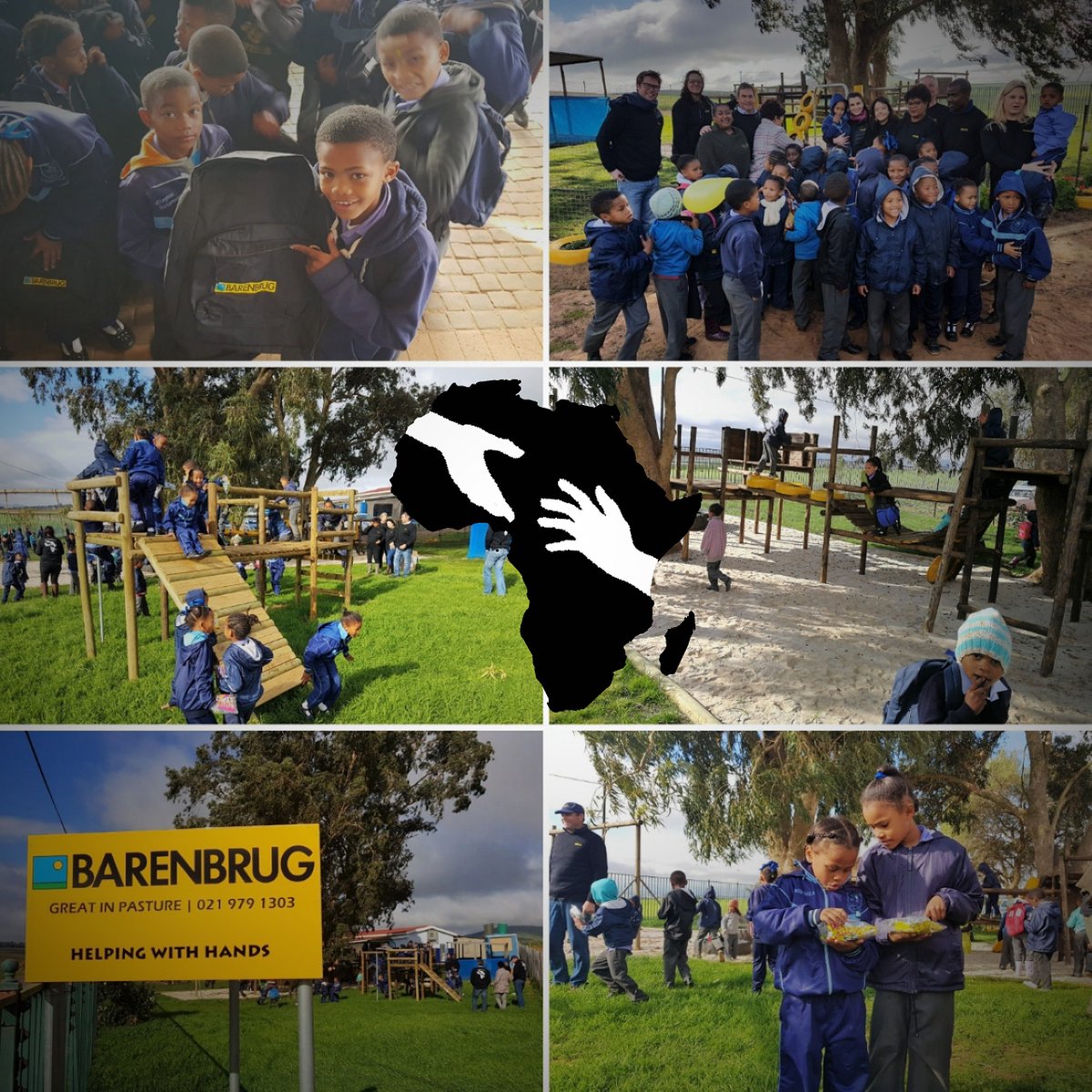 BarenbrugSA's tweet photo. Barenbrug Helping with Hands project at Attie van Wyk Primary! The aim of this project was to restore the schools playground and build a small vegetable garden to educate children how to be self-sustained when growing up. #HappyHearts #BigSmiles #HelpingWithHands #BarenbrugSA https://t.co/VzNQARHlm0