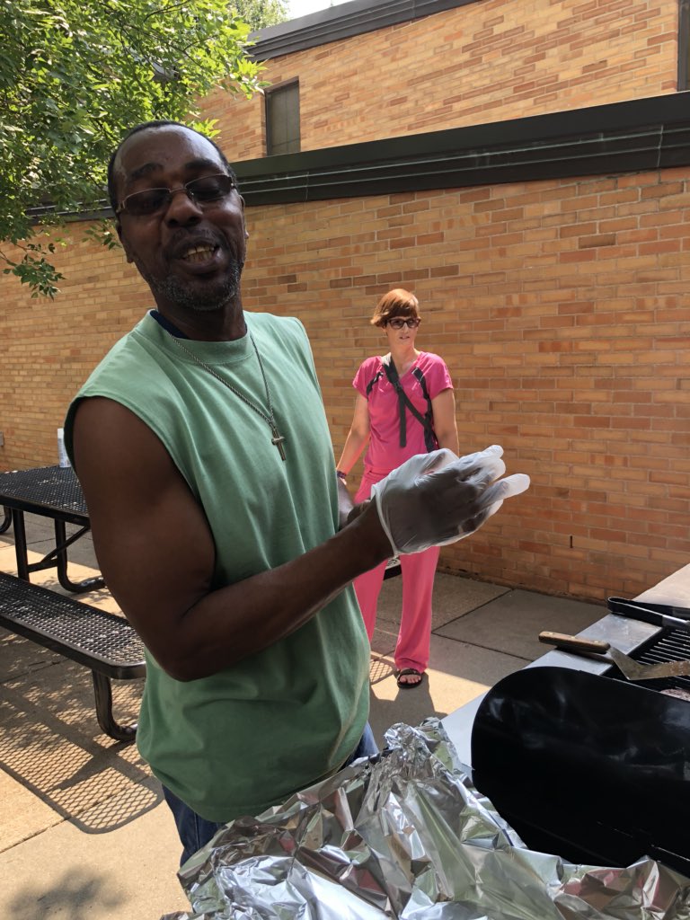 Cynthiafbailey's tweet photo. Hillside barbecue! #theplacetobe https://t.co/NMrBtIr9fg