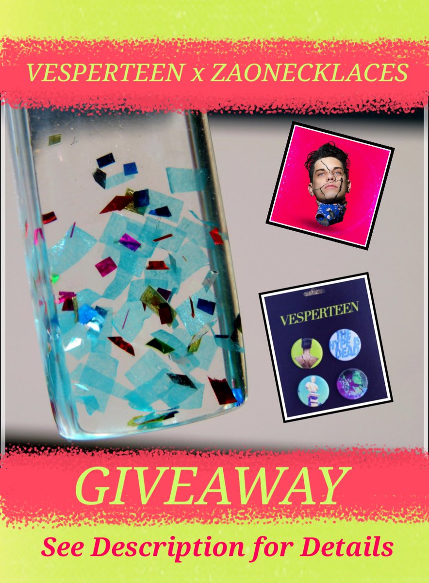 ZaoNecklaces's tweet photo. We've teamed up with @_VESPERTEEN_  for an art contest GIVEAWAY! 🎉 All details on second slide. Have fun creating! 🖌 https://t.co/uzfffRUqAl