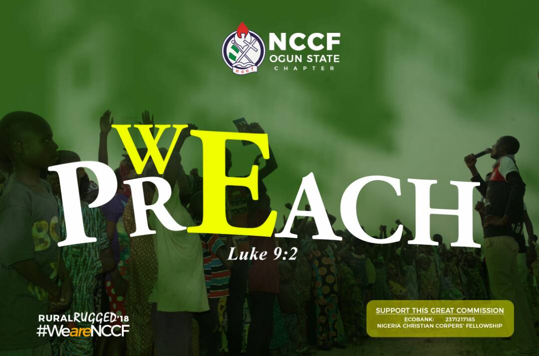 nccfogunstate's tweet photo. #ruralrugged2018 #gospelofpower #17-19August2018 https://t.co/rRIgYF4rrL