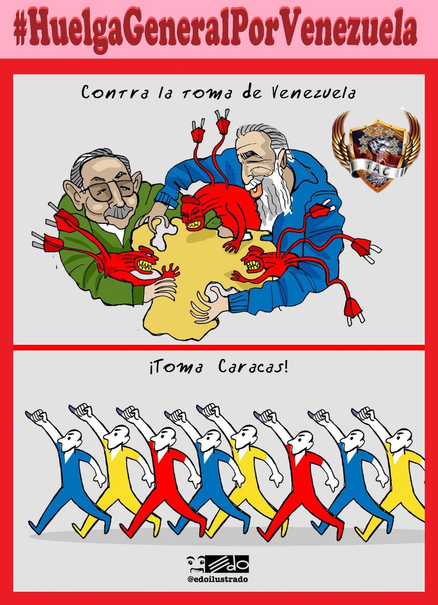 PlanetaMarte71's tweet photo. Fuera Cuba de Venezuela
#HuelgaGeneralPorVenezuela https://t.co/XgTvJIp9p5