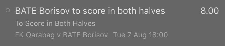 S1Tips's tweet image. 4 singles for tomorrow’s Champions League fixtures. Small stakes on the BATE pick as it is risky