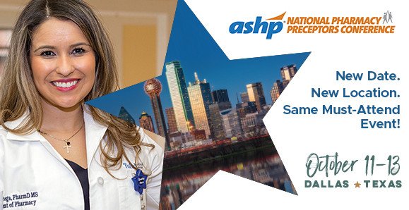 ASHPOfficial's tweet photo. Pharmacy Preceptors: Generational differences, resilience and well-being, and clinical rotations structuring are just some of the session topics at #NPPC18. Register today! https://t.co/c25EWWcVVW https://t.co/hez32NtU8d