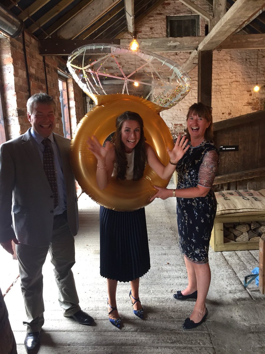 RachelHildreth's tweet photo. Congratulations Mr &amp; Mrs Primmer! Your wedding was absolutely stunning ❤️💍 loved getting ideas for my own big day 😂😂🙌🏾🤞🏽 @hildreth_jane @AnnieTurney https://t.co/6KnB2WHgdF