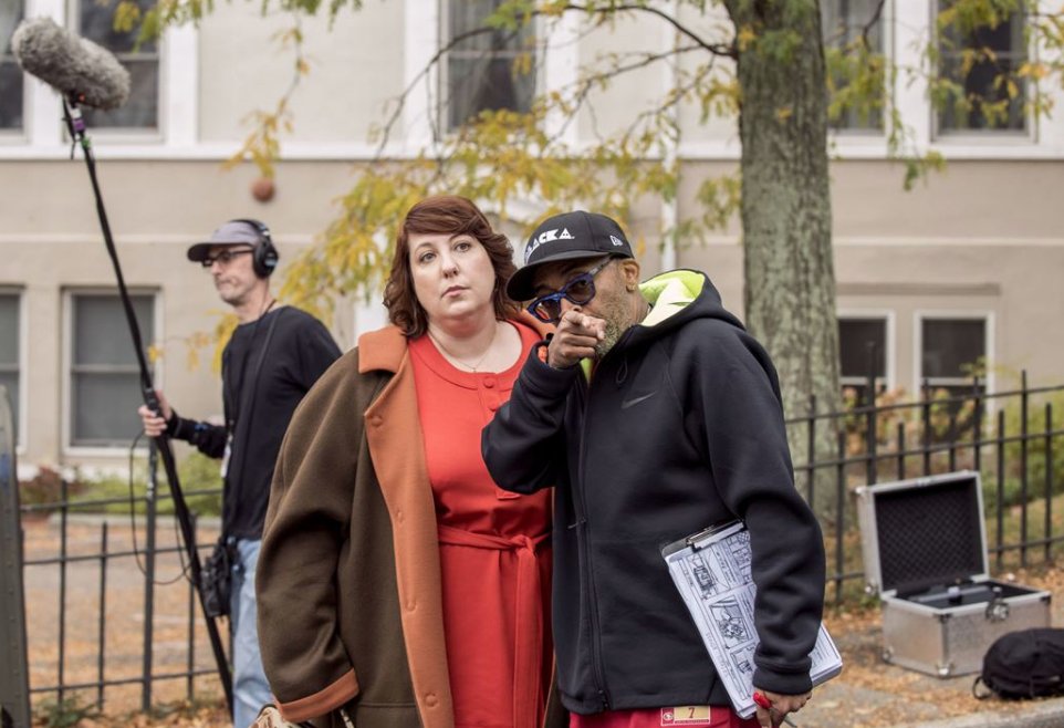 Happy birthday to Ashlie Atkinson, who y\all ain\t ready for in BlacKkKlansman 