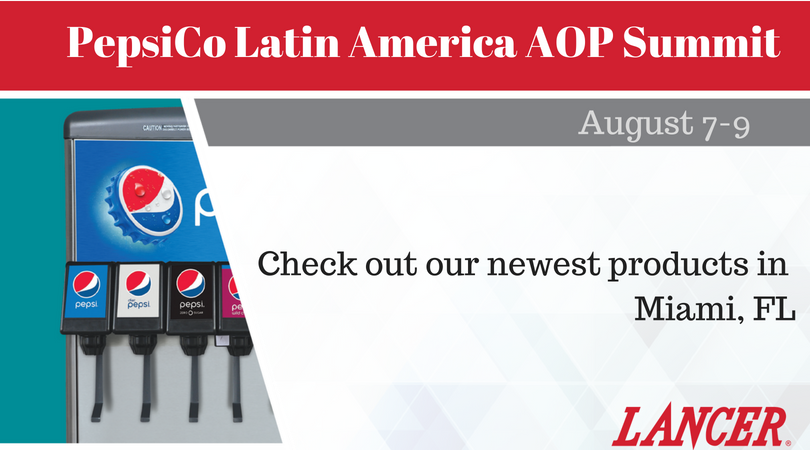 LancerCorp's tweet photo. New Products! Check them out this week in #Miami at the #PepsiCo Latin America AOP Summit
#lancercorp #lancer https://t.co/VU8H05iOEB