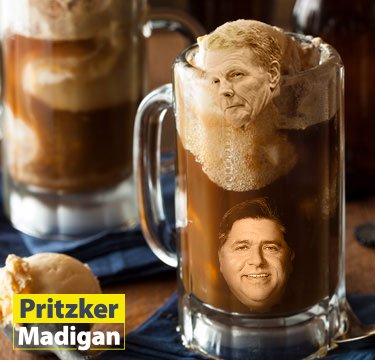 PritzkerMadigan's tweet photo. We go together like root beer and vanilla ice cream. #MadeForEachOther #NationalRootBeerFloatDay https://t.co/LC1uCVF8h6