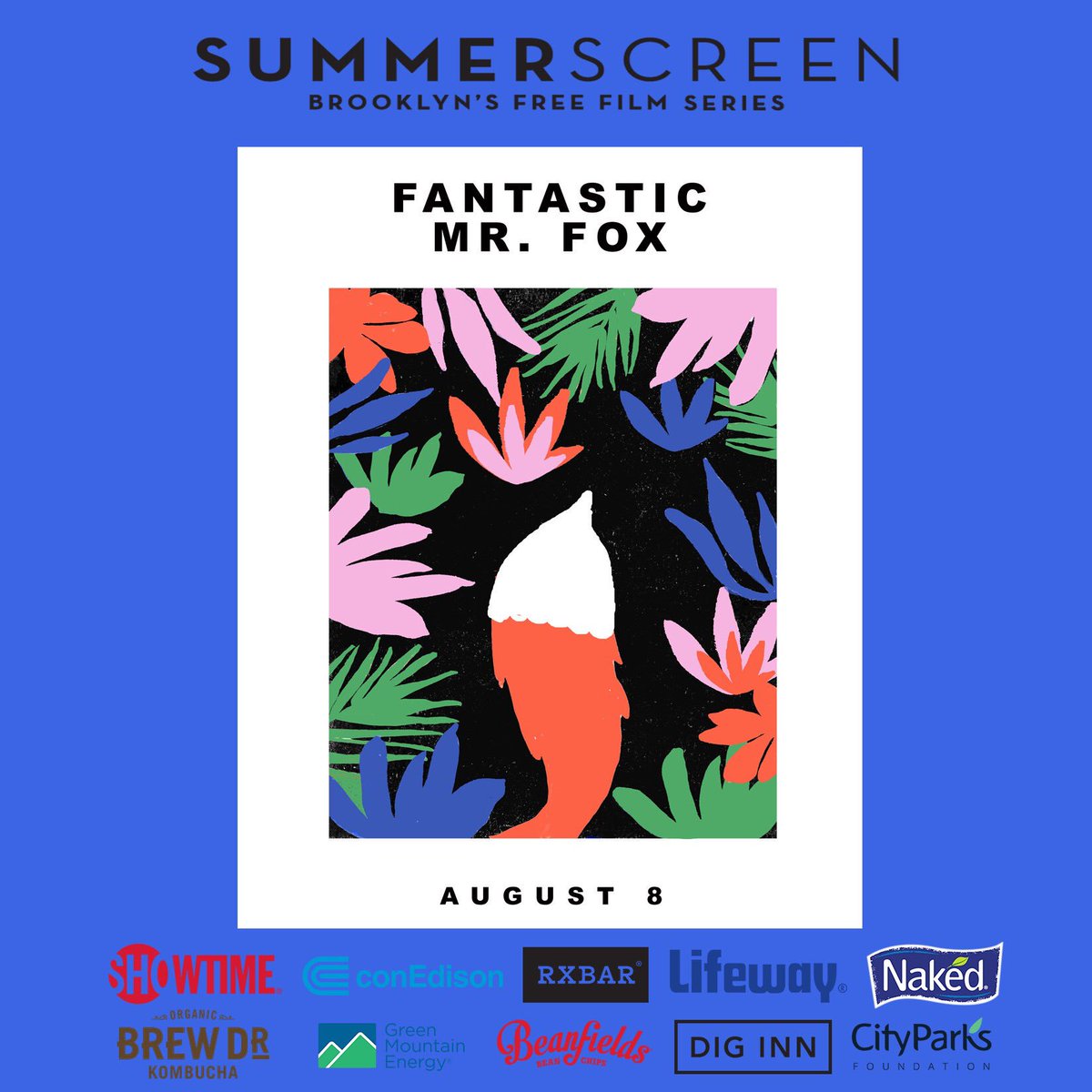 Need something to look forward to this week? We’re back in McCarren Park this Wednesday for a screening of, as some would say, #WesAnderson’s most quintessential film. Doors are at 6pm. Movie starts at sundown. Can’t wait to see you there!