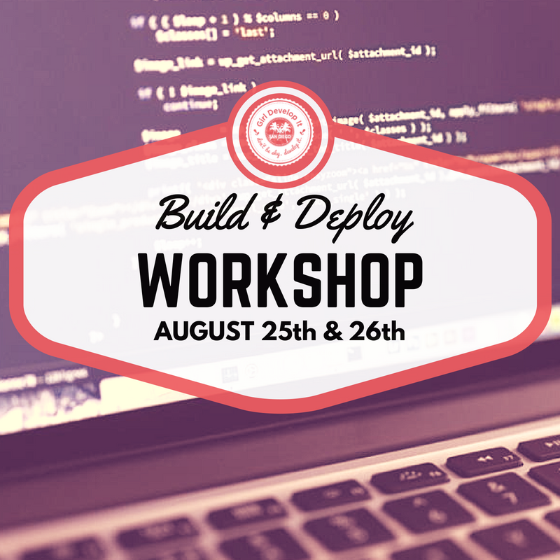 Over the past few months, we've covered a bit of HTML and CSS, some design concepts, &amp; even a bit of JavaScript. Now it's time to piece it all together! In the final workshop of our front end series, we will build and deploy a live portfolio "About Me" website together!