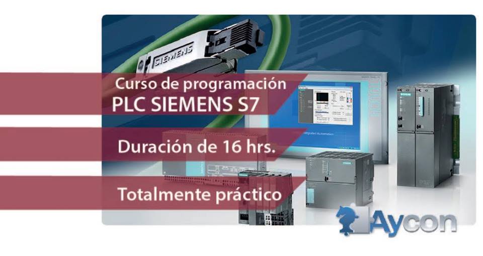 aycon1's tweet image. PLC básico SIEMENS S7-1200- TIA Portal V-13
Curso presencial de 18 horas. 
Inicio 20 de agosto. Lun-Mier-Vie. Horario 18-20
Costo $2000. Constancia STPS.
Curso impartido en Valle de Aragón 1a secc,Estado de México.
informes: ayconcursos@gmail.com
#ayconcursos #programacionplc