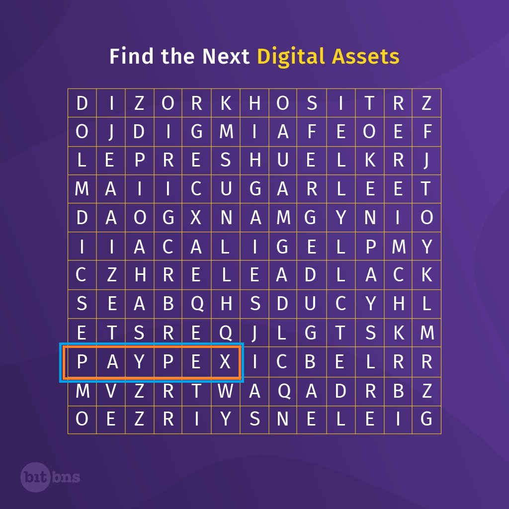 paypex's tweet photo. @bitbns Maybe - Paypex (PAYX) 😀 https://t.co/rPsmTDWYVO