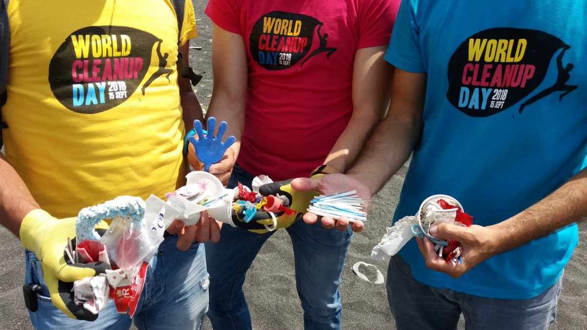 On #WorldCleanUpDay 15 September 2018, millions of people in 150 countries will stand up against the global mismanaged waste problem by cleaning up roads, parks, beaches, forests, and riversides. Find your team: worldcleanupday.org