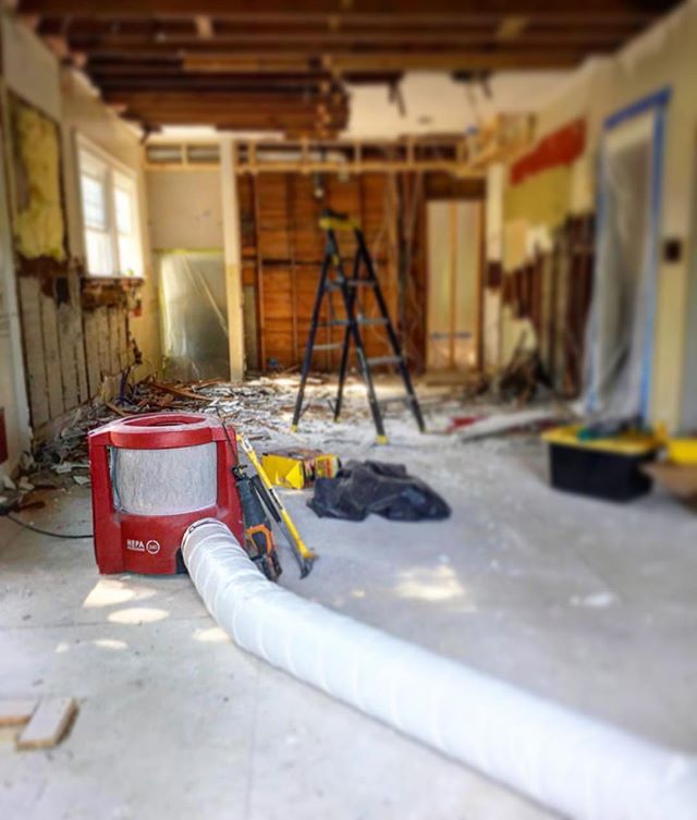 ITWBuildClean's tweet image. Demo day done right with BuildClean on the job.