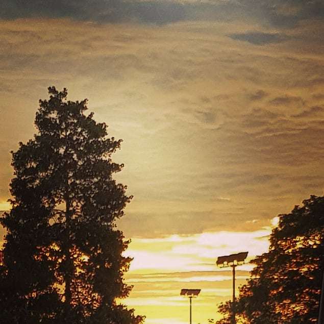 whatktwrotenext's tweet photo. Noticing the view from the bedroom window and finding that seeing even the slightest stretch of sky makes the world feel #spacious and offers a little perspective #augustbreak2018 #sunset https://t.co/UNBhnngIsi https://t.co/QRwnjmLb7x