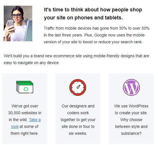 samsonmedia's tweet image. Thanks @GoDaddy for competing against your own web developer clients:  #wordpress_developer #wordpresswebsite