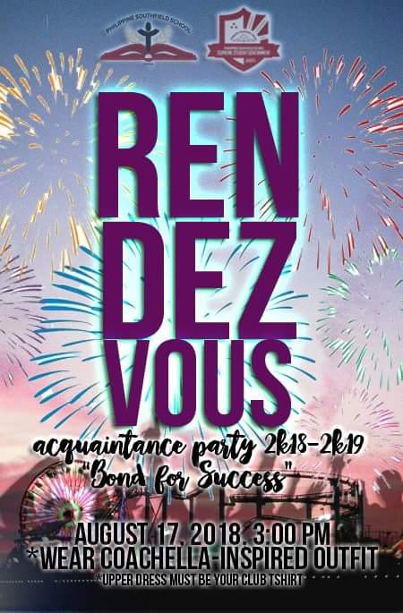 PSS_SSG's tweet photo. Witness the excitement and trill as we celebrate this year's Acquaintance Party with the theme "Rendezvous: Bond For Success"! https://t.co/WZv15Cak8M