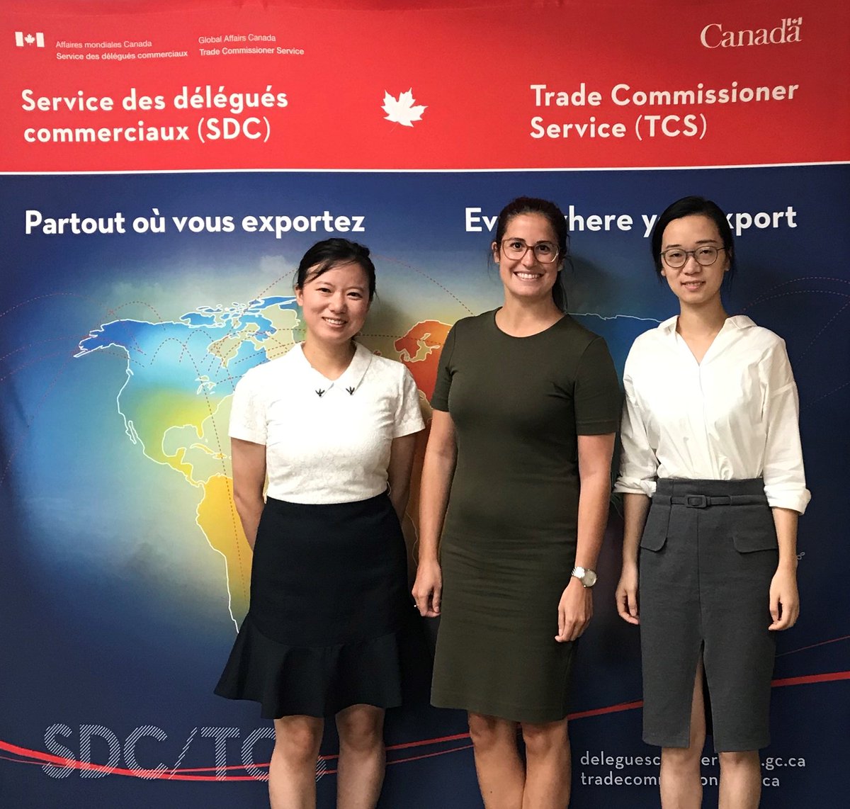 joanne_lemay_'s tweet photo. Pas si tranquille, la première semaine d'août à #Montréal ... Le @SDC_TCS a organisé pour des entreprises d'ici des rencontres B2B avec un grand distributeur #ecommerce en #Chine, la Fortune 500 Wuchan Zhongda, et le lendemain avec la plateforme Tmall #DiversificationduCommerce https://t.co/Ans7thNB76