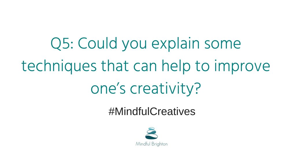 MindfulBrighton's tweet photo. And final question for the evening...
#MindfulCreatives https://t.co/vmMsd7e2ST
