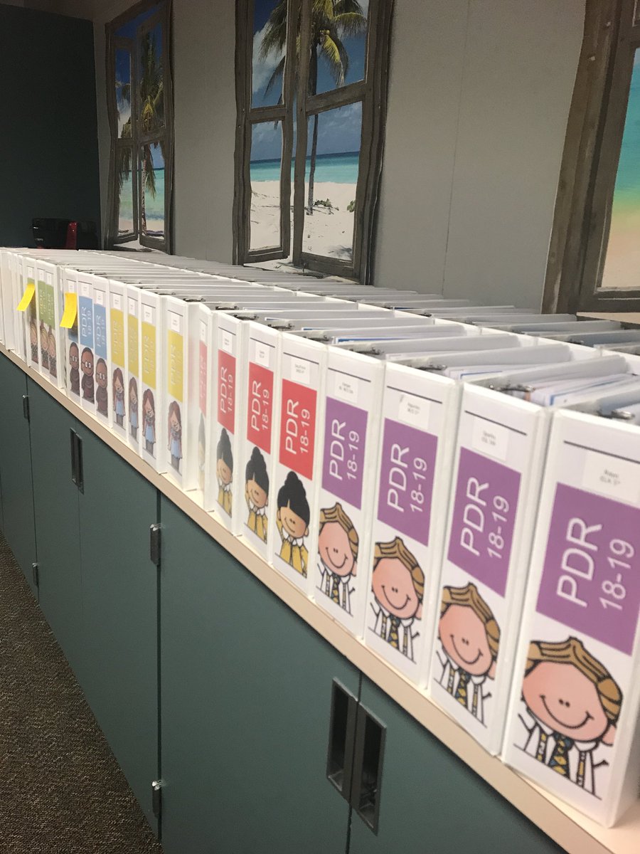 SE ready to Plan for learning. PDR binders ready to go! <a href="/Sundown_e/">Sundown Elementary</a>  #teamsundown