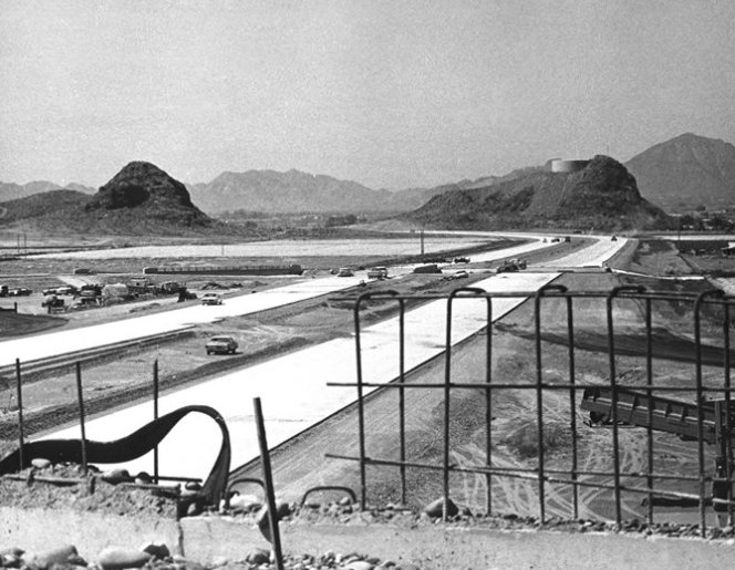 ArizonaDOT's tweet image. A lot has changed along I-10 at the Broadway Curve since it was built more than 40 years ago.
