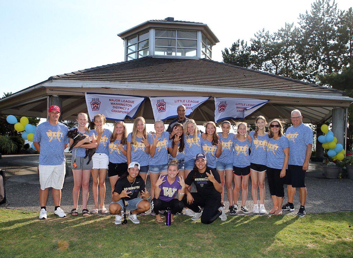 UWSoftball's tweet photo. Best of luck to Kirkland as they head to the Little League Softball World Series for their first game on Wednesday!

#MightyAreTheWomen https://t.co/q1ZZdg5qey