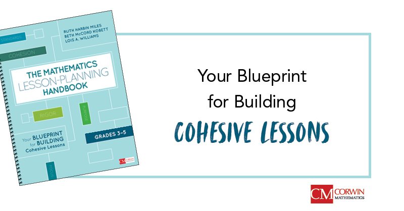 Your favorite #mathlessonplanning handbook just released its 3-5 series! Grab your copy and tune into our #CorwinTalks on the 23rd to chat all about building math lesson-plans in your classroom! #mondaymath .<a href="/bkobett/">Beth Kobett</a> bit.ly/2tEDqTa