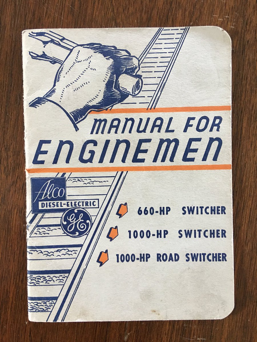 loucapwell's tweet image. When your railroad has ALCos, you need manuals. We’ve got the full complement on our bookshelf. #trainstuff