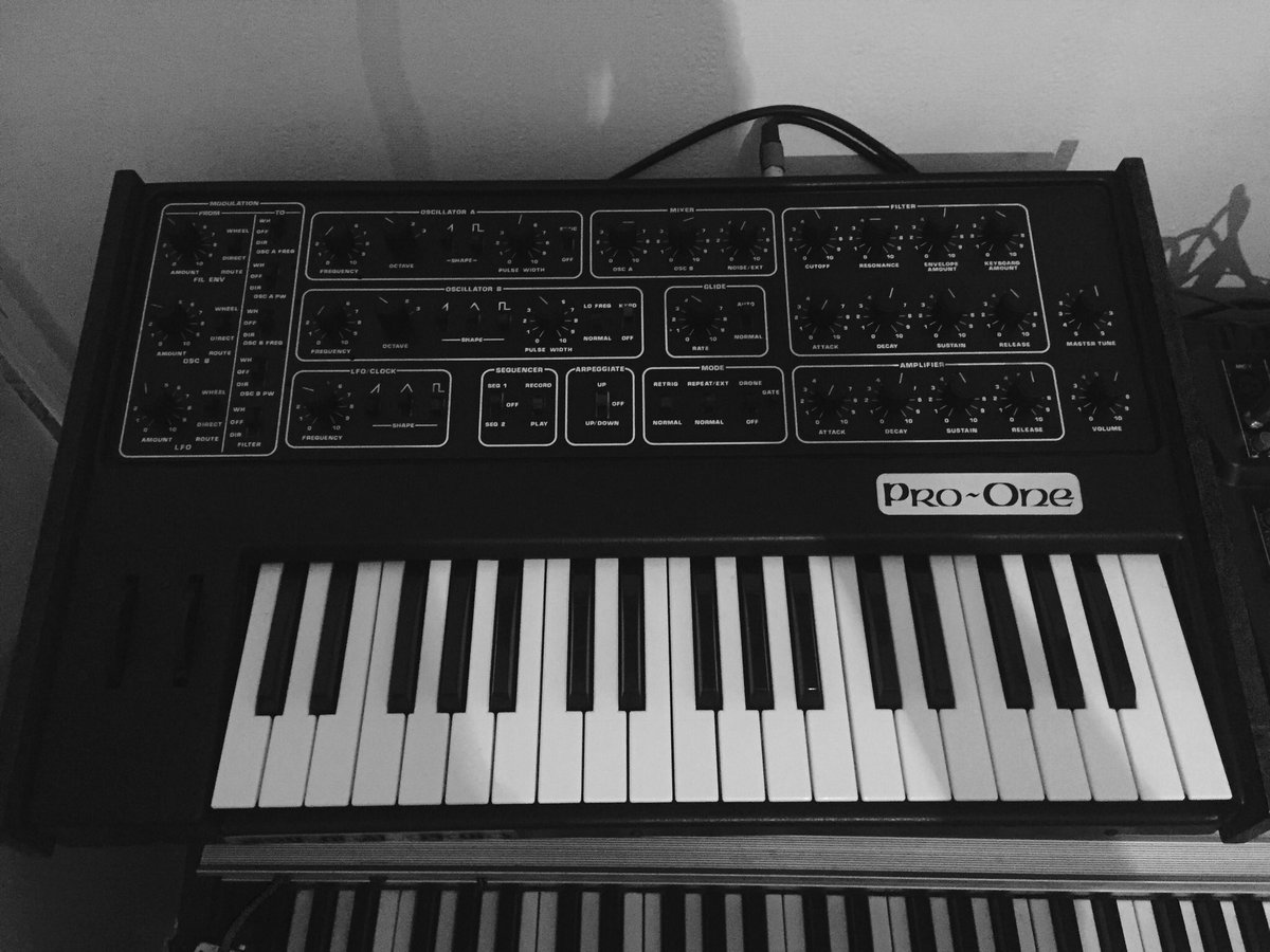 p_ibbetson's tweet image. Temporary studio addition. Real deal. @dsiSequential #AnalogSynthesizer #synth #vintage