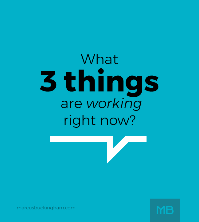 mwbuckingham's tweet photo. Do you have a negative employee? Prime their brain for positive, creative thinking by asking this question. https://t.co/myohHZWom4 https://t.co/JXBOrgNJ8j