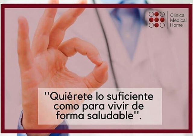 crystalpmall's tweet photo. “Quiérete lo suficiente como para vivir de forma saludable”. Llama a @clinicamedicalhome al 2669983 y te daran toda la información que necesitas. Ubicalos en PB Crystal Plaza enfrente de Los Pueblos. https://t.co/TUS4n780mx