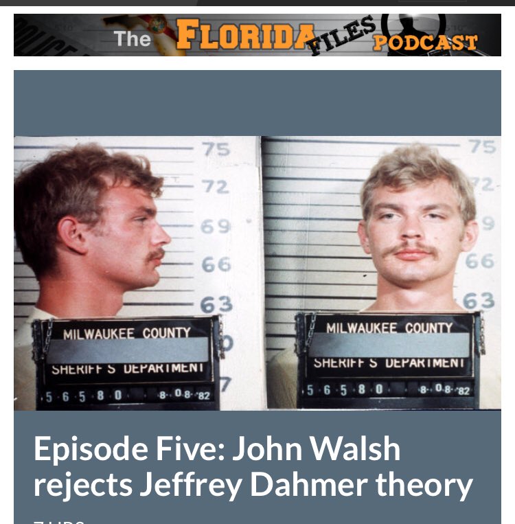 FloridaFiles's tweet photo. @FloridaFiles @MSolomonWPLG Episode 5 of #floridafiles @WPLGLocal10. Listen now to all Five Episodes and our explosive interview with John Walsh. #podcasts @ApplePodcasts @tunein https://t.co/FDdCG4pEZ9