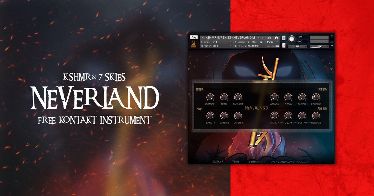 KSHMRmusic's tweet photo. PRODUCERS - Neverland Kontakt instrument available now. Free download here: https://t.co/8PcbRaaNZh https://t.co/7Twt6I2tta