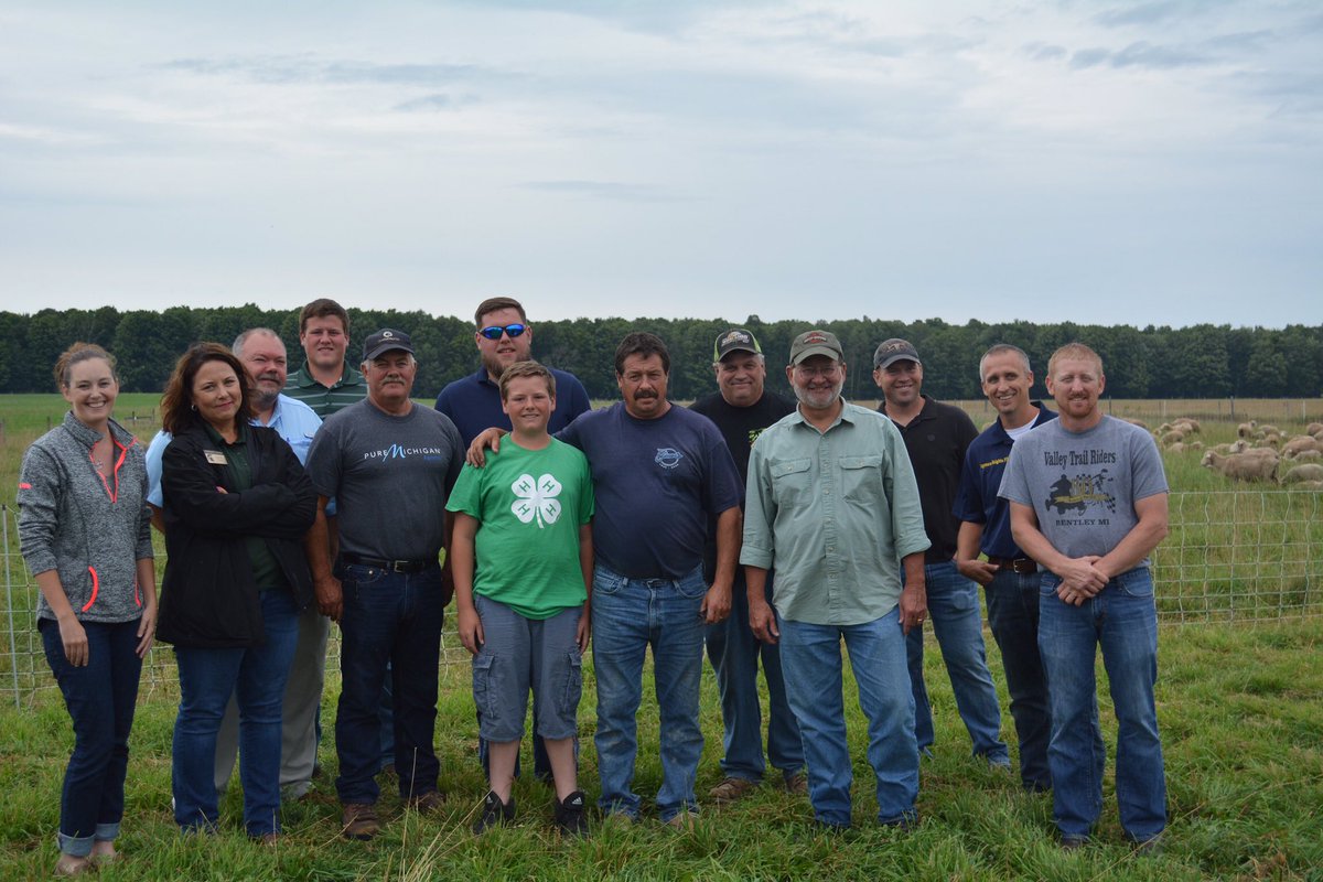 Over 82% of Michigan’s ag producers are small farms, including the Bristol family farm here in Ogemaw County. I’m working to ensure small farms access to capital to start &amp; grow their operations. #RideMI