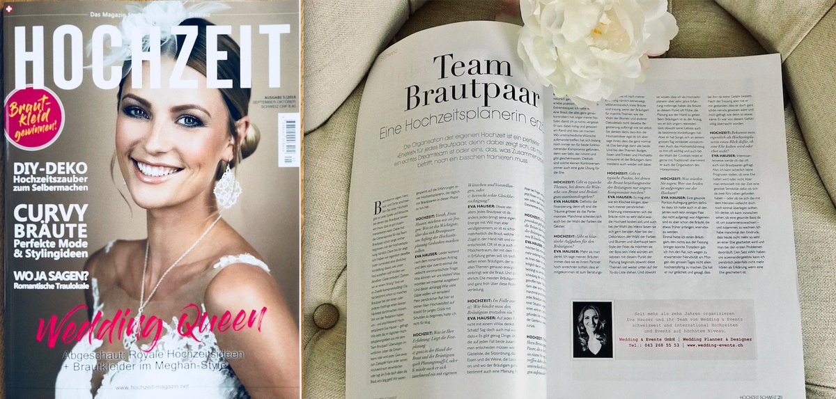 _WeddingEvents's tweet photo. #Magazin #Hochzeit Ausgabe 5/2018 September-Oktober
#weddingplanner #weddingdesigner #Vermietung #floraldesign https://t.co/dCfOGmVQNc