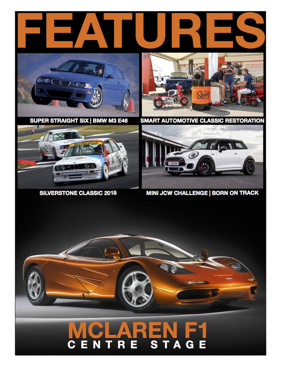 Issue 48 of MotorStars magazine is now out. Featuring the Mini JCW Challenge, McLaren F1 and BMW M3 E46 as well as Smart Automotive Classic Car Restorations and Silverstone Classic. motor-stars.com/2018/08/issue-…