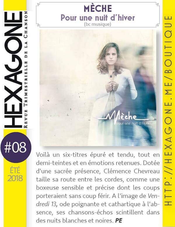 MecheOfficiel's tweet photo. Chronique de mon album "Pour une nuit d'hiver", album qu'on peut écouter/acheter là : https://t.co/jjUnsXlAgH
Acheter le magazine @HexagoneLeMook : https://t.co/XEf9kReYf9
Bisous ! https://t.co/v96V8gw6k4