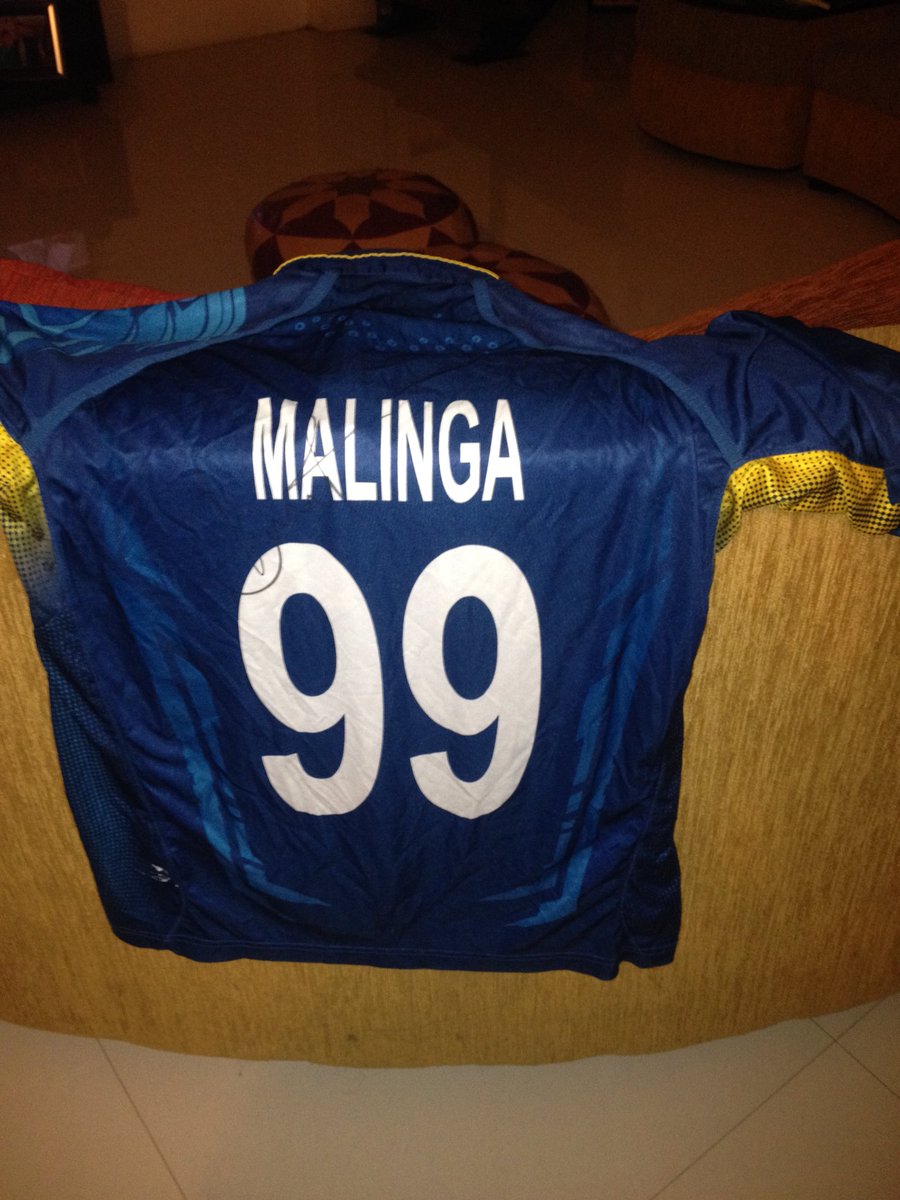 malinga jersey number