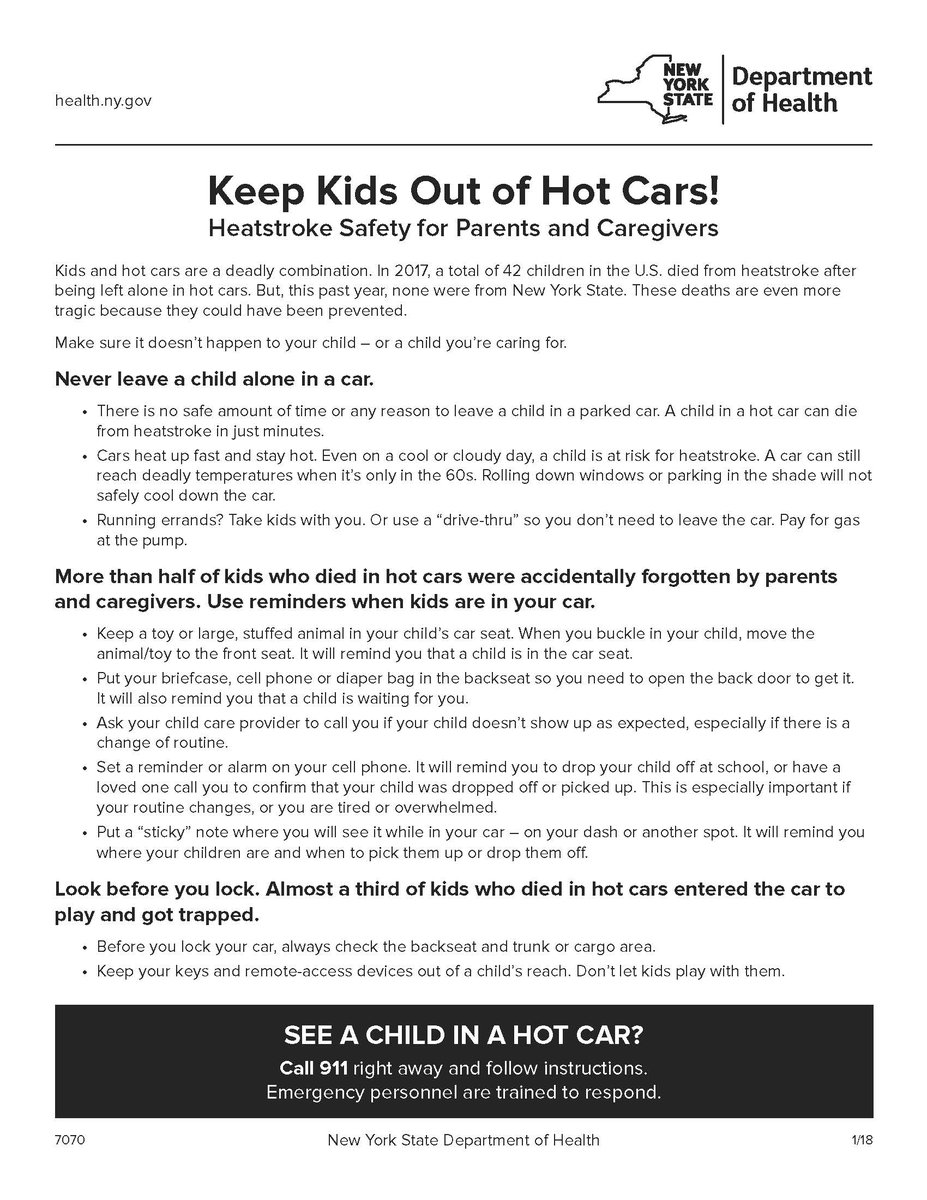 NYSOCFS's tweet photo. It's hot. Please share this helpful information from our friends at NYSDOH:
https://t.co/6fSt7cXVk9 https://t.co/V4TRKNpkTd