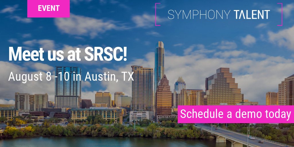 SymphonyTalent_'s tweet photo. The @SRSConference kicks off this Wednesday, will we see you there? Stop by our booth to learn how we can help you plan and produce engaging content, and then push it out across all relevant platforms. #STRoadTo #SRSC https://t.co/PzxTJLjdXL https://t.co/NQUCxkuX0d