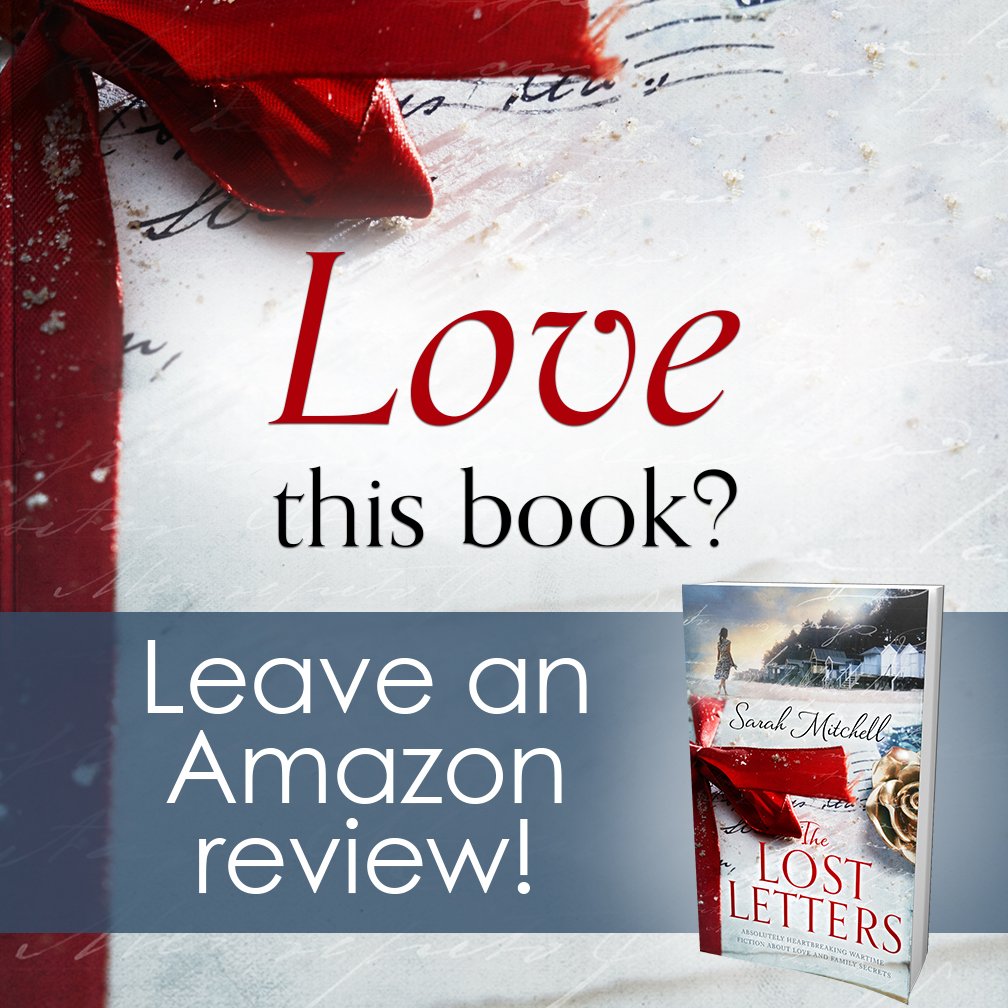 Have you read @SarahM_writer’s THE LOST LETTERS?
LOVED IT?
We'd love to read your reviews here:
Amazon: mybook.to/TLLSMSocial
iBookstore: tinyurl.com/y8n5n789
Kobo: tinyurl.com/ybmmo4p7
Googleplay: tinyurl.com/y86nmjv6