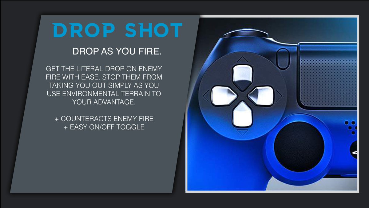 EvilControllers's tweet photo. Drop Shot is of our favorite mods included in our #MasterMod. Buy the Master Mod today and be prepared for Black Ops 4 when it drops October 12!
https://t.co/qwgTh5LCFO https://t.co/8Dd9CxChjj